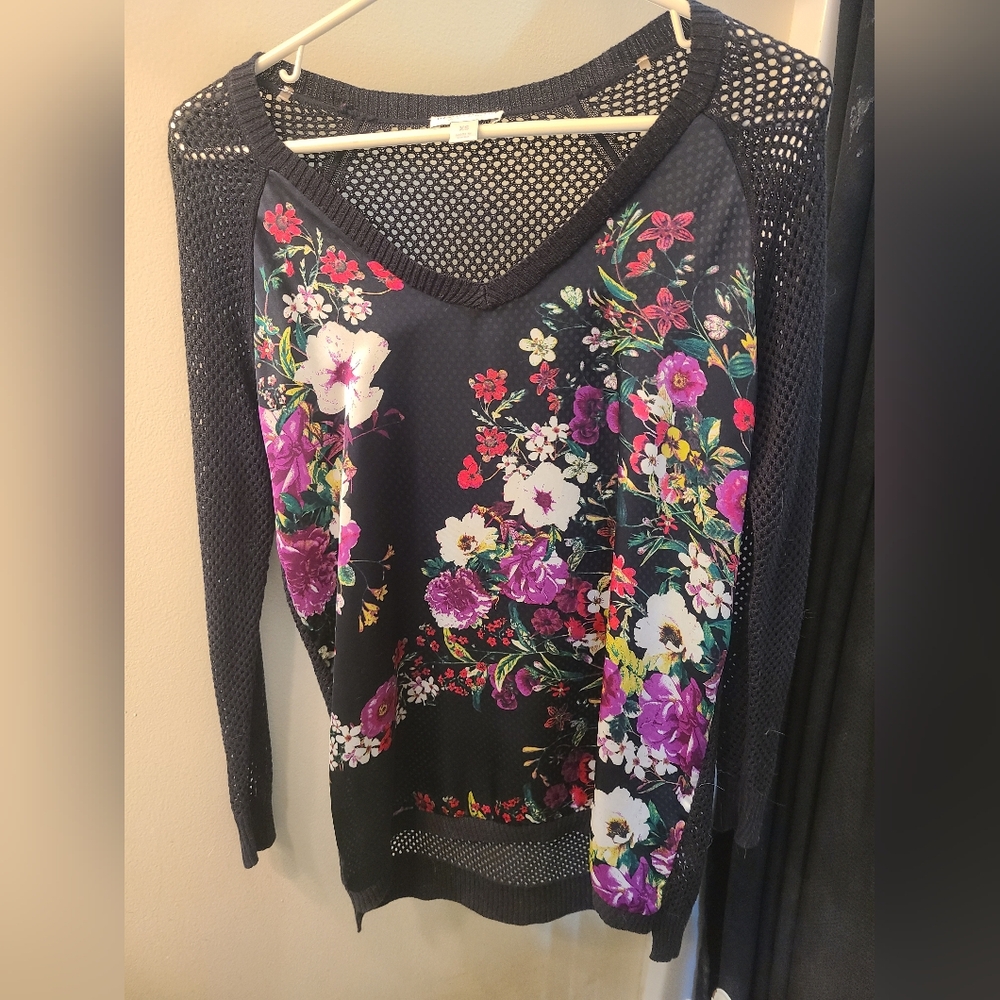 Flower Design Shirt
